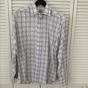 Bugatchi men shirt sz L
